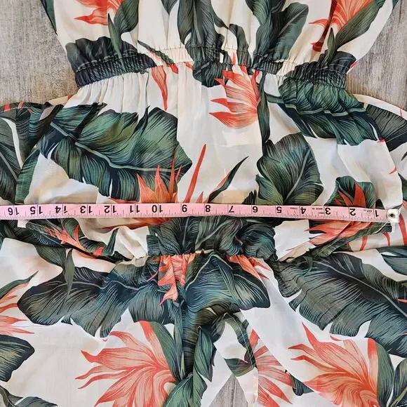 Show Me Your Mumu Hacienda Maxi Dress Womens M Paradise Found Tropical Resort - Picture 5 of 13